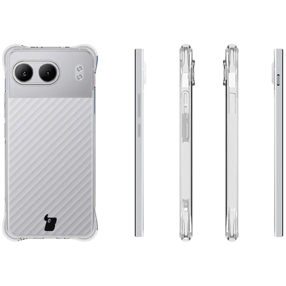 Hurtownia GSM - Bizon Caz Salpa OnePlus Nord 4 transparent - BIZ6158 - {ean13} - Hurt