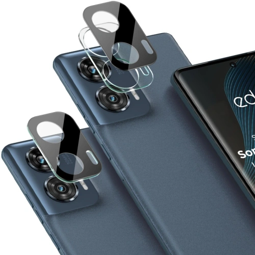 Szkło na aparat Bizon Glass Lens do Motorola Edge 50 Fusion [2 PACK]