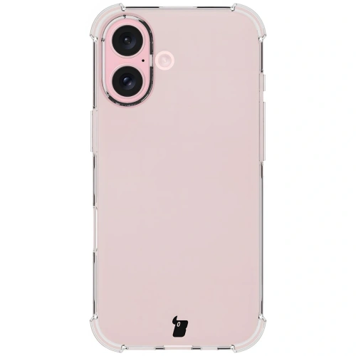 Elastyczne etui Bizon Case Salpa do Apple iPhone 16 przezroczyste