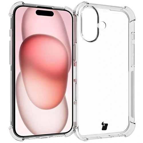 Elastyczne etui Bizon Case Salpa do Apple iPhone 16 przezroczyste
