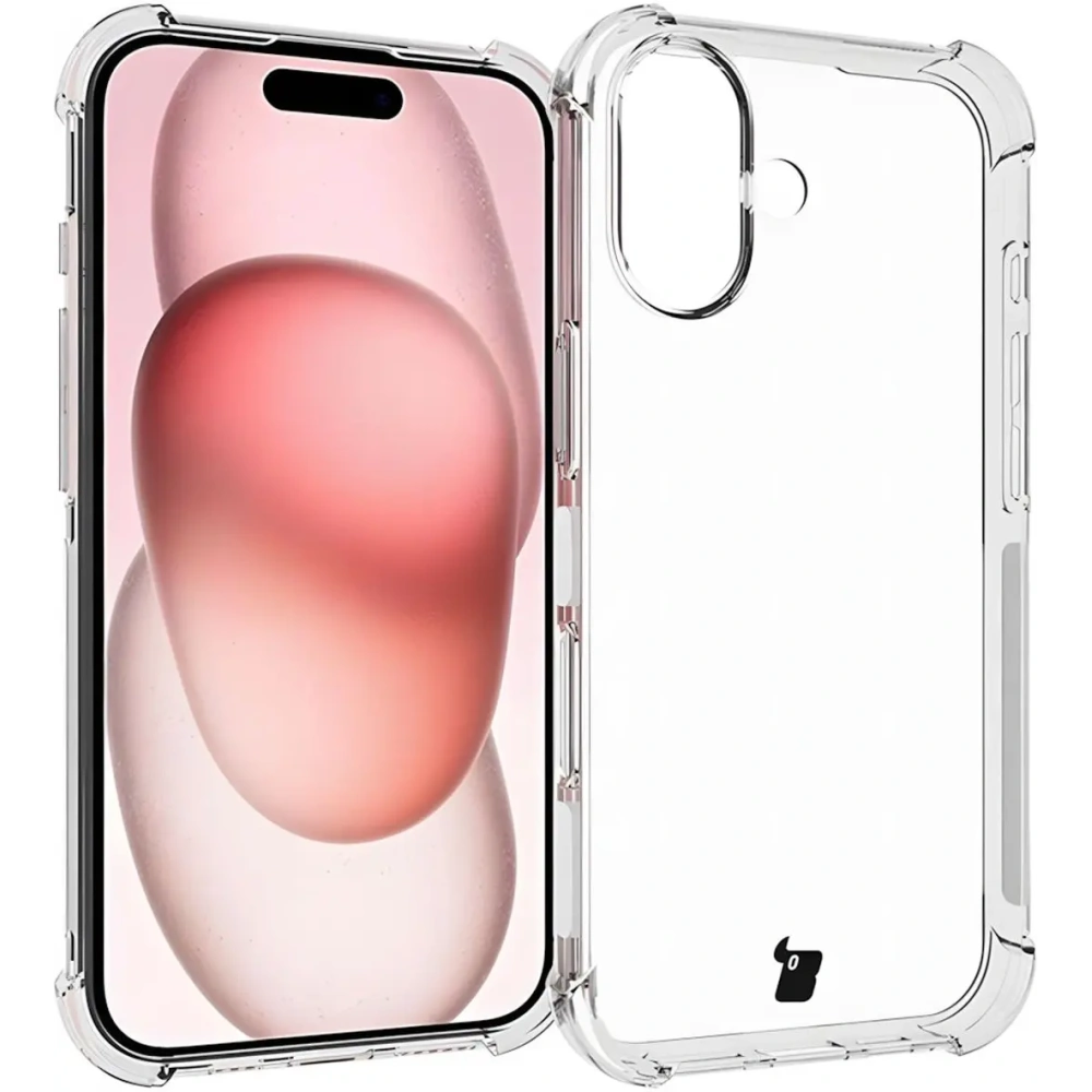 Hurtownia GSM - Elastické pouzdro Bizon Case Salpa pro Apple iPhone 16 průhledné - BIZ6161 - {ean13} - Hurt