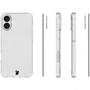 Hurtownia GSM - Elastické pouzdro Bizon Case Salpa pro Apple iPhone 16 Plus průhledné - BIZ6162 - {ean13} - Hurt