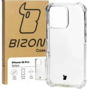 Hurtownia GSM - Elastické pouzdro Bizon Case Salpa pro Apple iPhone 16 Pro průhledné - BIZ6165 - {ean13} - Hurt