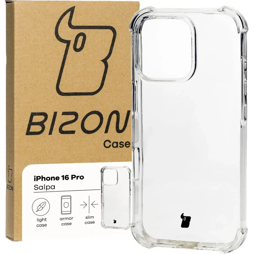 Wholesale Bizon Case Salpa Apple iPhone 16 Pro clear - BIZ6165 - {ean13} - Hurt