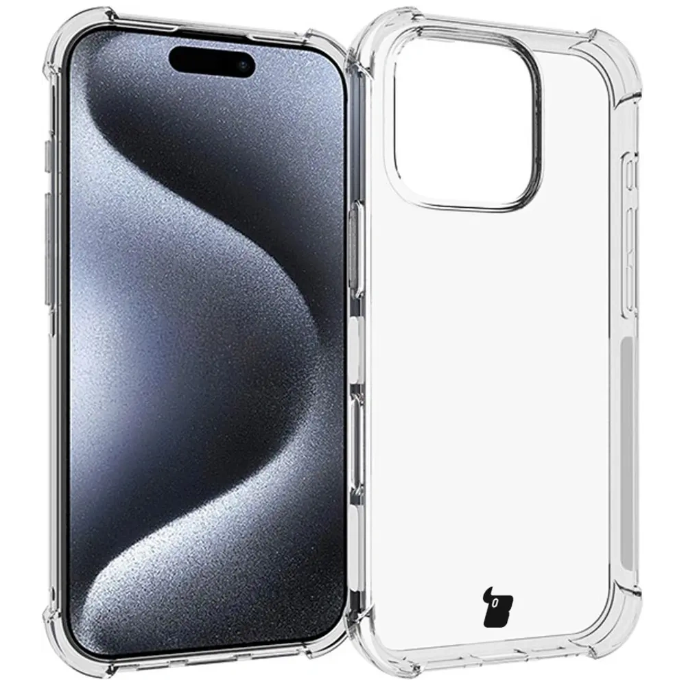 Hurtownia GSM - Elastické pouzdro Bizon Case Salpa pro Apple iPhone 16 Pro průhledné - BIZ6165 - {ean13} - Hurt