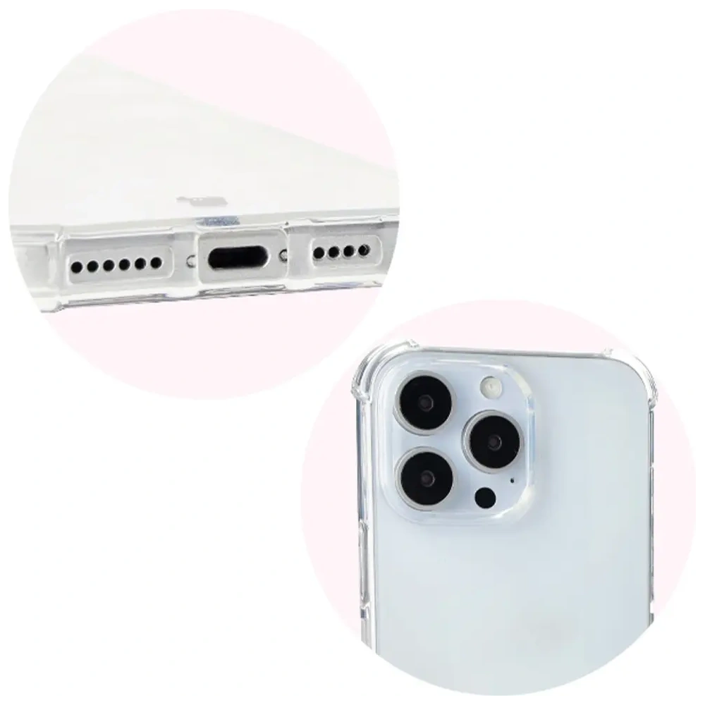 Hurtownia GSM - Elastyczne etui Bizon Case Salpa do Apple iPhone 16 Pro przezroczyste - BIZ6165 - {ean13} - Hurt