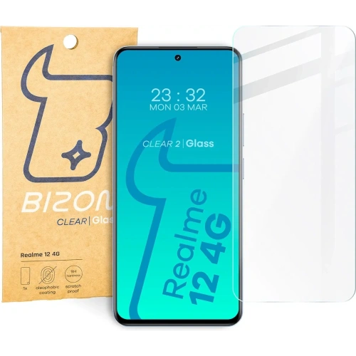 Szkło hartowane Bizon Glass Clear 2 do Realme 12 4G