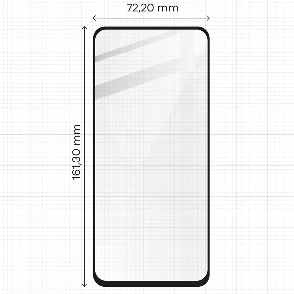 Wholesale Bizon Glass Edge 2 Realme 12 4G black - BIZ6168 - {ean13} - Hurt