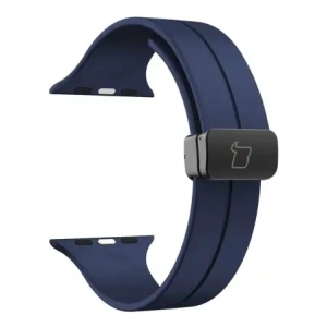 Hurtownia GSM - Silikonový pásek Bizon Strap Watch Silicone do Apple Watch 44/45/46/49 mm modrý - BIZ6170 - {ean13} - Hurt