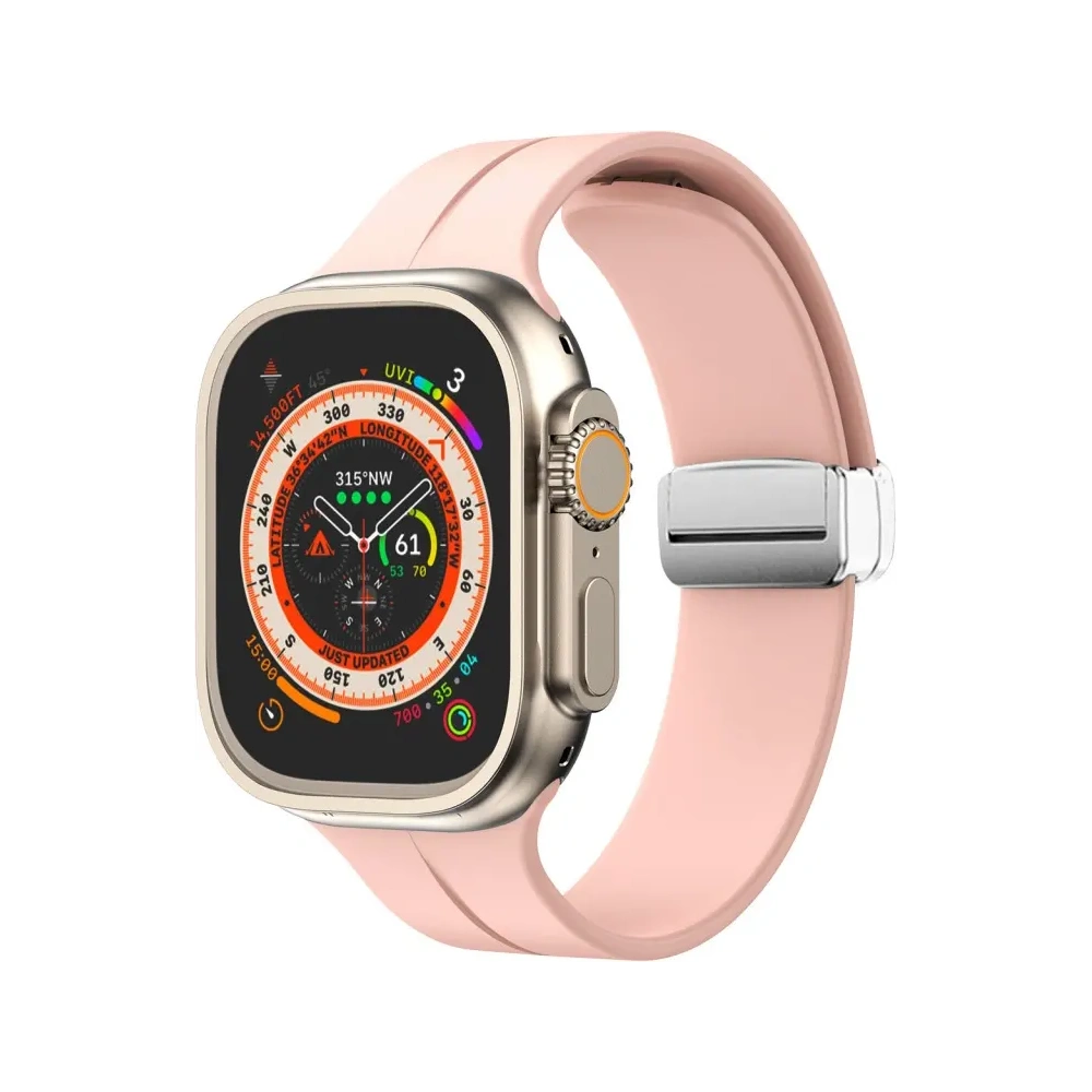 Hurtownia GSM - Bizon Strap Óra Szilikon Apple Óra 44/45/46/49 mm rózsaszín - BIZ6171 - {ean13} - Hurt