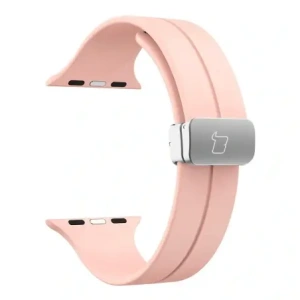 Hurtownia GSM - Silikonový pásek Bizon Strap Watch Silicone do Apple Watch 44/45/46/49 mm růžový - BIZ6171 - {ean13} - Hurt