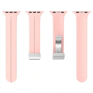 Hurtownia GSM - Silikonový pásek Bizon Strap Watch Silicone do Apple Watch 44/45/46/49 mm růžový - BIZ6171 - {ean13} - Hurt