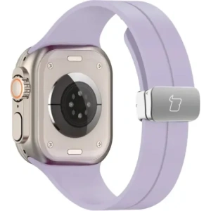 Hurtownia GSM - Silikonový pásek Bizon Strap Watch Silicone do Apple Watch 44/45/46/49 mm levandulový - BIZ6172 - {ean13} - Hurt