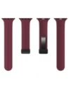 Wholesale Bizon Strap Watch Silicone Apple Watch 44/45/46/49 mm burgundy - BIZ6173 - {ean13} - Hurt