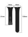 Hurtownia GSM - Silikonový pásek Bizon Strap Watch Silicone do Apple Watch 38/40/41/42 mm černý - BIZ6174 - {ean13} - Hurt