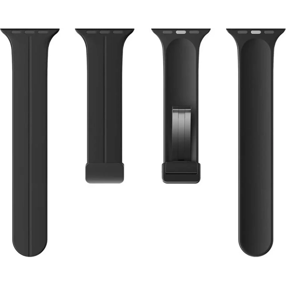 Hurtownia GSM - Silikonový pásek Bizon Strap Watch Silicone do Apple Watch 38/40/41/42 mm černý - BIZ6174 - {ean13} - Hurt