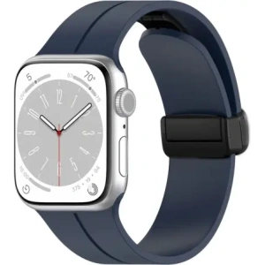 Hurtownia GSM - Bizon Strap Watch Silicone Apple Watch 38/40/41/42 mm albastru închis - BIZ6175 - {ean13} - Hurt