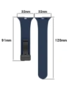 Hurtownia GSM - Bizon strapás óra szilikon Apple óra 38/40/41/42 mm tengerészkék - BIZ6175 - {ean13} - Hurt