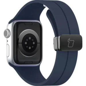 Hurtownia GSM - Bizon Strap Watch Silicone Apple Watch 38/40/41/42 mm albastru închis - BIZ6175 - {ean13} - Hurt