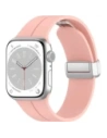 Bizon Strap Watch Silicone Apple Óra 38/40/41/42 mm rózsaszín