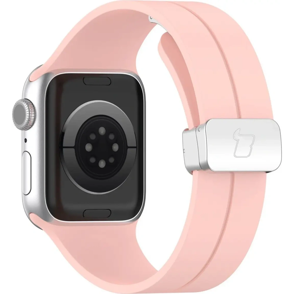 Hurtownia GSM - Silikonový pásek Bizon Strap Watch Silicone do Apple Watch 38/40/41/42 mm růžový - BIZ6176 - {ean13} - Hurt