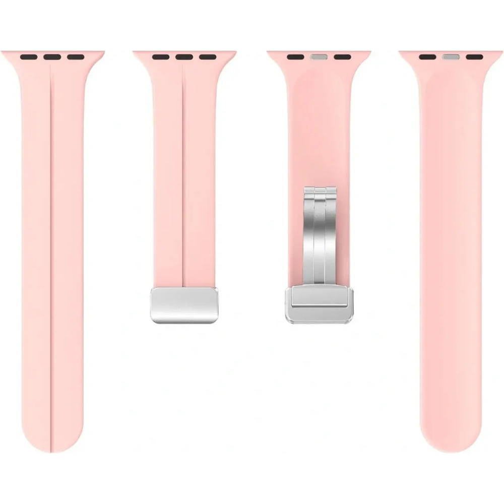 Hurtownia GSM - Silikonový pásek Bizon Strap Watch Silicone do Apple Watch 38/40/41/42 mm růžový - BIZ6176 - {ean13} - Hurt