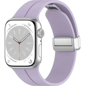 Hurtownia GSM - Silikonový pás Bison Strap Watch Silicone do Apple Watch 38/40/41/42 mm levandulový - BIZ6177 - {ean13} - Hurt