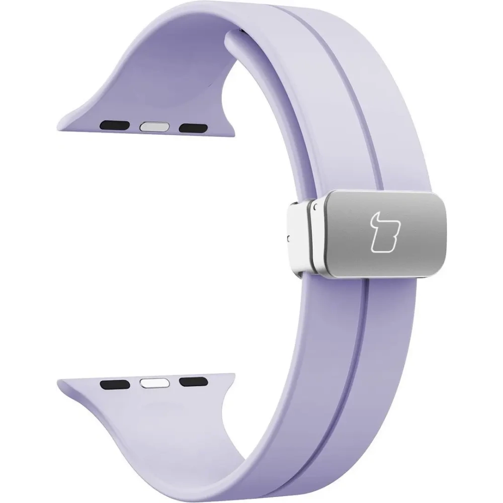 Hurtownia GSM - Bizon szíjas óra szilikon Apple óra 38/40/41/42 mm levendula - BIZ6177 - {ean13} - Hurt