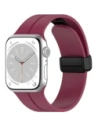 Silikonový pásek Bizon Strap Watch Silicone do Apple Watch 38/40/41/42 mm burgundský