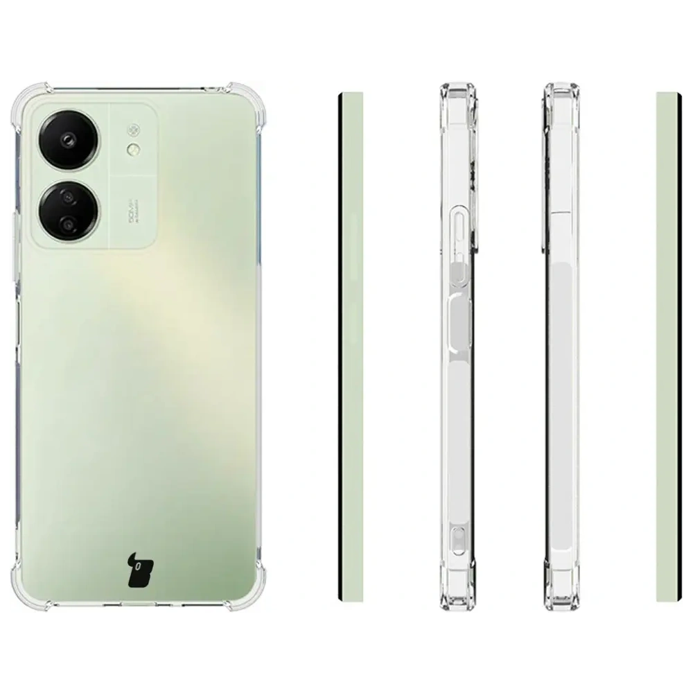 Hurtownia GSM - Bizon Case Clear Pack carcasă + 2x sticlă de protecție Xiaomi Redmi 4G clar - BIZ6179 - {ean13} - Hurt