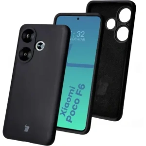 Hurtownia GSM - Bizon Soft Case Xiaomi Poco F6 negru - BIZ6180 - {ean13} - Hurt