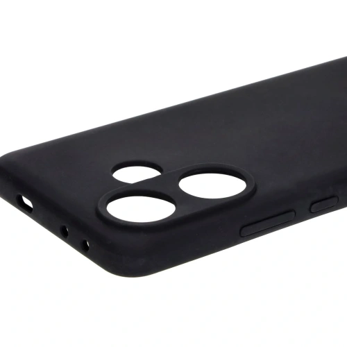 Silikonowe etui Bizon Soft Case do Xiaomi Poco F6 czarne