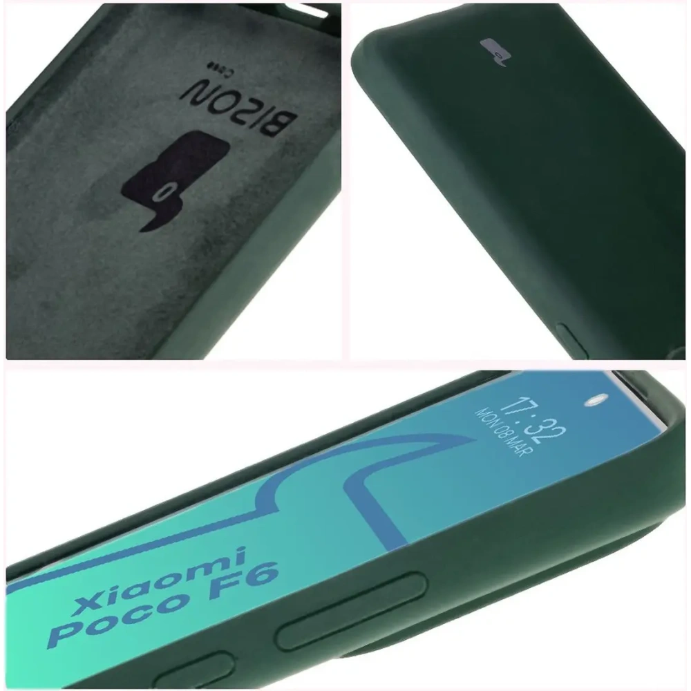 Hurtownia GSM - Bizon Soft Case Xiaomi Poco F6 sötétzöld - BIZ6181 - {ean13} - Hurt