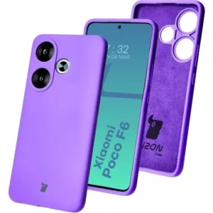 Hurtownia GSM - Caz moale Bizon Xiaomi Poco F6 violet - BIZ6182 - {ean13} - Hurt