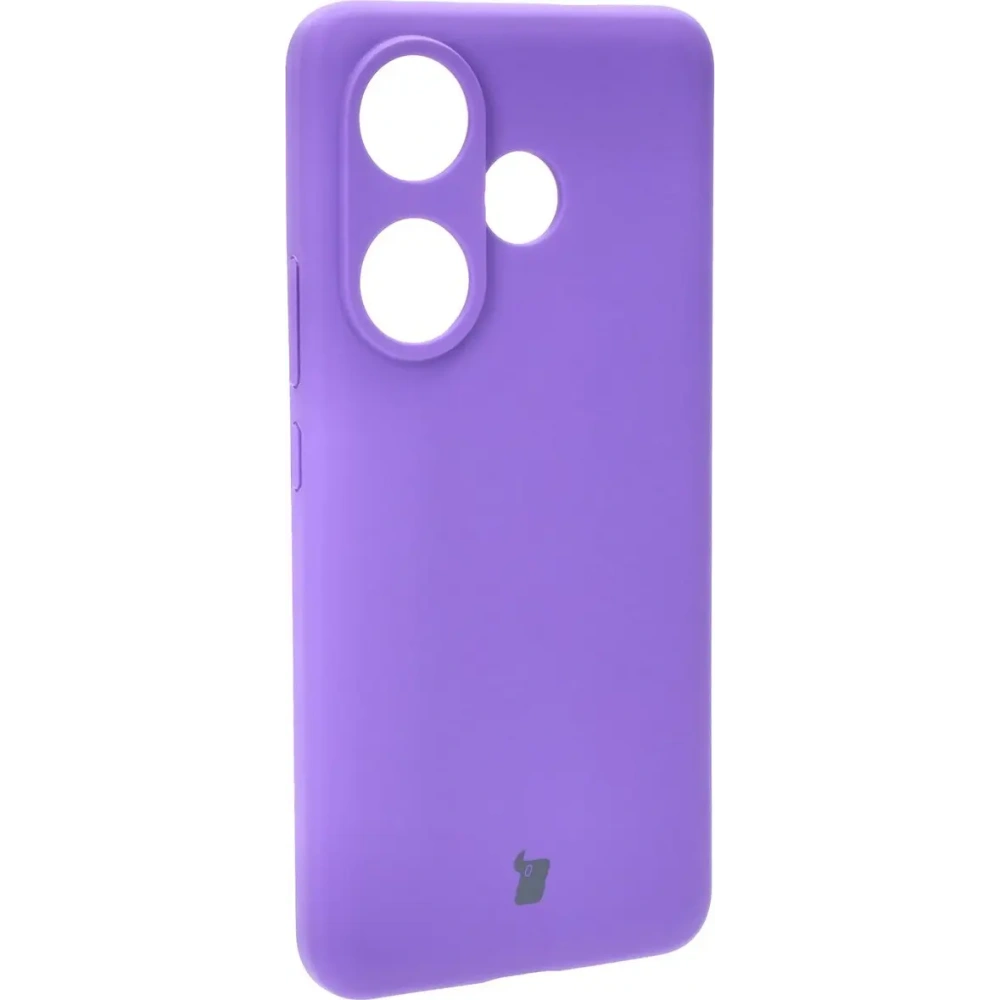 Hurtownia GSM - Silikonowe etui Bizon Soft Case do Xiaomi Poco F6 fioletowe - BIZ6182 - {ean13} - Hurt
