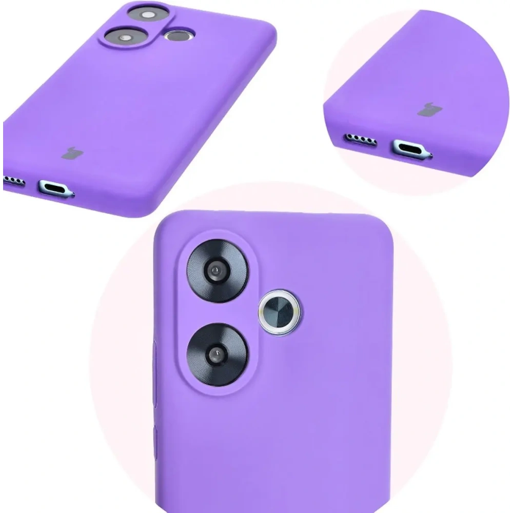 Hurtownia GSM - Bizon Soft Case Xiaomi Poco F6 lila - BIZ6182 - {ean13} - Hurt