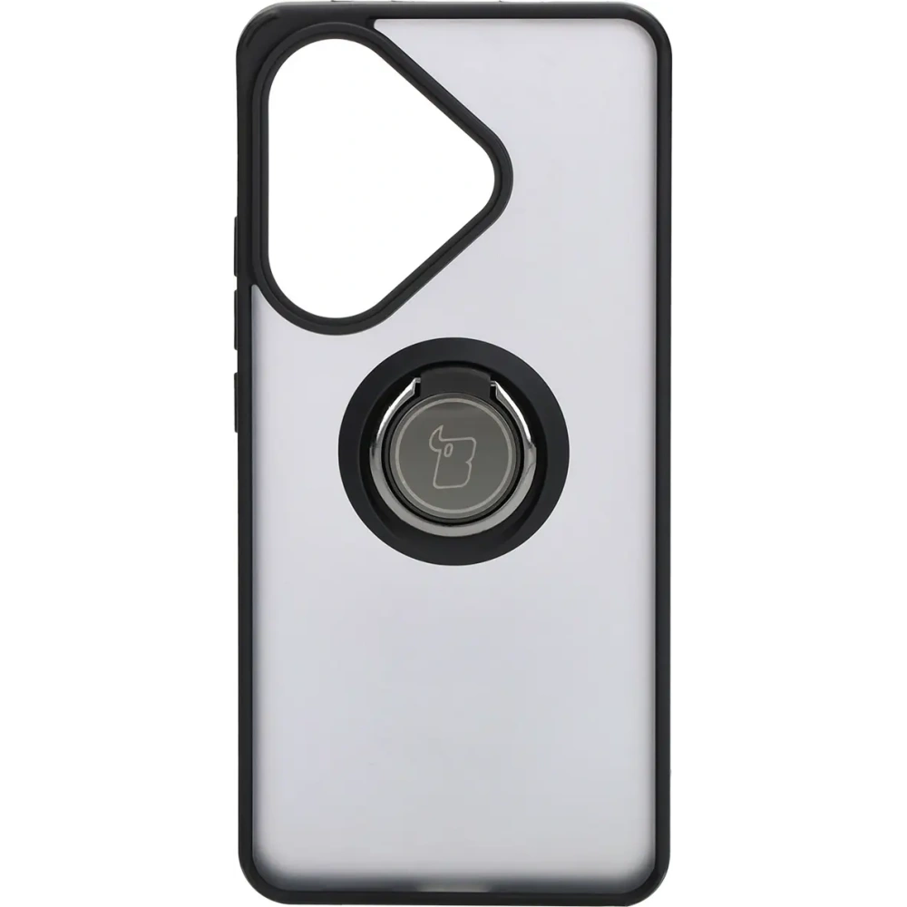 Hurtownia GSM - Bizon Case Hybrid Ring Xiaomi Poco F6 füstös fekete kerettel - BIZ6184 - {ean13} - Hurt