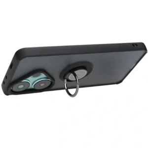 Wholesale Bizon Case Hybrid Ring Xiaomi Poco F6 smoky with a black frame - BIZ6184 - {ean13} - Hurt
