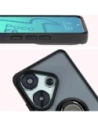Hurtownia GSM - Bizon Case Hybrid Ring Xiaomi Poco F6 rauchig mit einem schwarzen Rahmen - BIZ6184 - {ean13} - Hurt