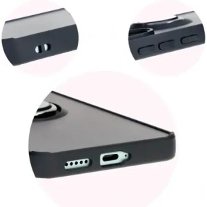 Wholesale Bizon Case Hybrid Ring Xiaomi Poco F6 smoky with a black frame - BIZ6184 - {ean13} - Hurt