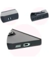 Hurtownia GSM - Bizon Case Hybrid Ring Xiaomi Poco F6 rauchig mit einem schwarzen Rahmen - BIZ6184 - {ean13} - Hurt