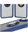 Hurtownia GSM - Bizon Case Hybrid Gyűrű Xiaomi Poco F6 füstös navy kék kerettel - BIZ6185 - {ean13} - Hurt