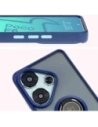 Hurtownia GSM - Bizon Case Hybrid Gyűrű Xiaomi Poco F6 füstös navy kék kerettel - BIZ6185 - {ean13} - Hurt