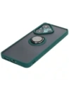 Hurtownia GSM - Bizon Case Hybrid Ring Xiaomi Poco F6 füstös sötétzöld kerettel - BIZ6186 - {ean13} - Hurt