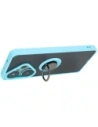 Wholesale Bizon Case Hybrid Ring Xiaomi Poco F6 smoky with a light blue frame - BIZ6188 - {ean13} - Hurt