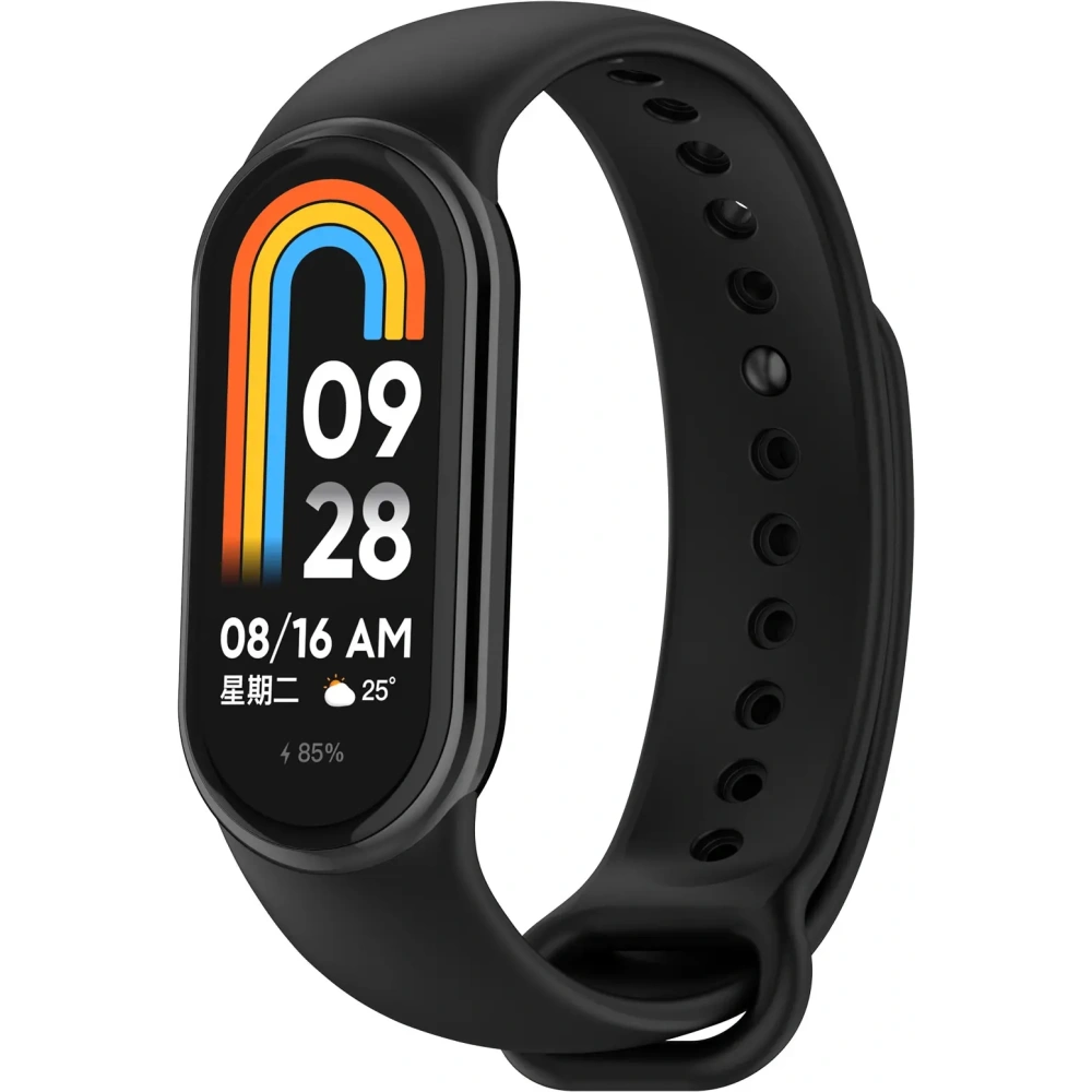 Hurtownia GSM - Bizon Strap Watch Silicone Xiaomi Smart Band 9 / 9 NFC / 8 negru - BIZ6190 - {ean13} - Hurt