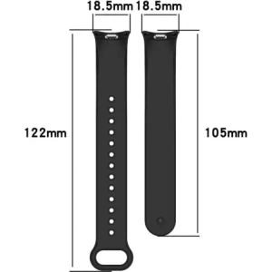 Hurtownia GSM - Bizon Strap Watch Silicone Xiaomi Smart Band 9 / 9 NFC / 8 negru - BIZ6190 - {ean13} - Hurt
