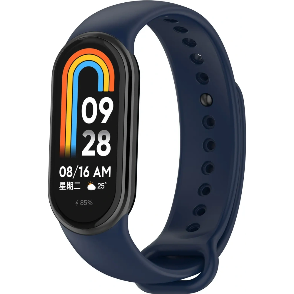 Hurtownia GSM - Bizon pántos óra szilikon Xiaomi Okos Karszalag 9 / 9 NFC / 8 tengerészkék - BIZ6191 - {ean13} - Hurt