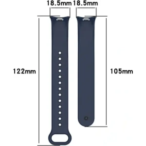 Hurtownia GSM - Bizon Strap Uhr Silikon Xiaomi Smart Band 9 / 9 NFC / 8 marineblau - BIZ6191 - {ean13} - Hurt