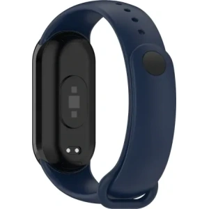 Hurtownia GSM - Ceas cu curea din silicon Bizon Xiaomi Smart Band 9 / 9 NFC / 8 albastru închis - BIZ6191 - {ean13} - Hurt